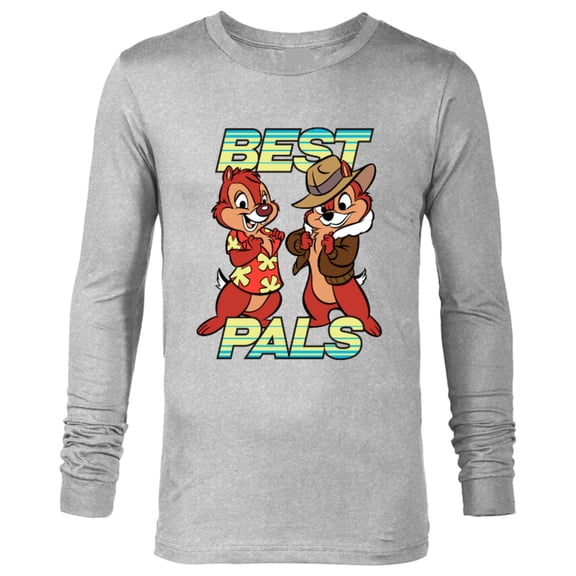 Disney Chip 'n Dale Best Pals - Long Sleeve T-Shirt for Men -Customized-Athletic Heather
