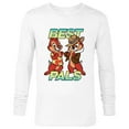 thumbnail image 1 of Disney Chip 'n Dale Best Pals - Long Sleeve T-Shirt for Men -Customized-White, 1 of 5