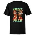 thumbnail image 1 of Disney Chip 'n Dale Best Pals - Short Sleeve T-Shirt for Kids - Customized-Black, 1 of 5