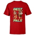 thumbnail image 1 of Disney Chip 'n Dale Best Pals - Short Sleeve T-Shirt for Kids - Customized-Red, 1 of 5