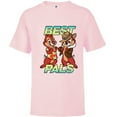 thumbnail image 1 of Disney Chip 'n Dale Best Pals - Short Sleeve T-Shirt for Kids - Customized-Soft Pink, 1 of 5