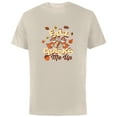 thumbnail image 1 of Disney Chip ‘n’ Dale Fall Cracks Me Up Funny Autumn - Short Sleeve Cotton T-Shirt for Adults - Customized-Natural, 1 of 5