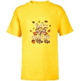 thumbnail image 1 of Disney Chip ‘n’ Dale Fall Cracks Me Up Funny Autumn - Short Sleeve T-Shirt for Kids - Customized-Yellow, 1 of 5