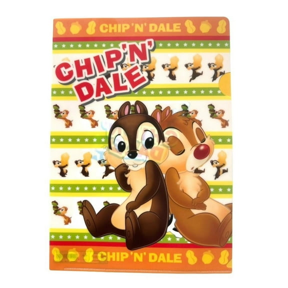 Disney Chip n Dale Plastic Document Folder
