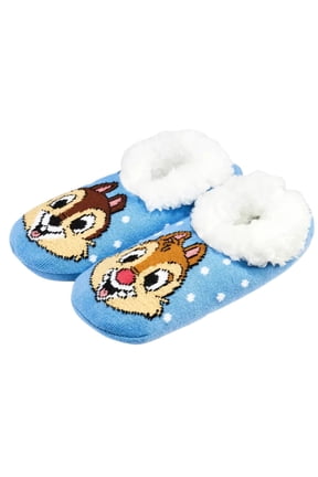 Chip n' Dale, Women's Slipper Socks, 1-Pack, Size 4-10