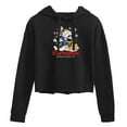 thumbnail image 1 of Disney - Christmas Brings So Much Joy - Juniors Cropped Pullover Hoodie, 1 of 5