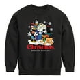 thumbnail image 1 of Disney - Mickey and Friends Christmas Brings So Much Joy - Toddler & Youth Crewneck Fleece Sweatshirt, 1 of 5