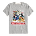thumbnail image 1 of Disney - Mickey and Friends Christmas Brings So Much Joy - Toddler & Youth Short Sleeve Graphic T-Shirt, 1 of 5