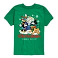 thumbnail image 1 of Disney - Mickey and Friends Christmas Brings So Much Joy - Toddler & Youth Short Sleeve Graphic T-Shirt, 1 of 5