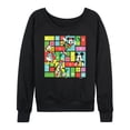 thumbnail image 1 of Disney - Christmas Characters - Women's French Terry Long Sleeve Pullover, 1 of 5