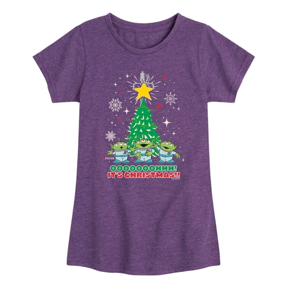 Disney - Christmas Claw - Youth Girls Short Sleeve T-Shirt