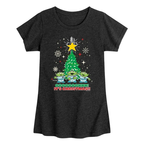 Disney - Christmas Claw - Youth Girls Short Sleeve T-Shirt