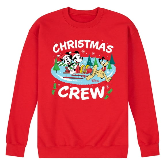 Disney - Christmas Crew - Men's Crew Fleece Sweatshirt Sweatshirt