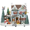 thumbnail image 1 of Disney Christmas Disney Characters Holiday House Animated with Lights and Music, 1 of 3