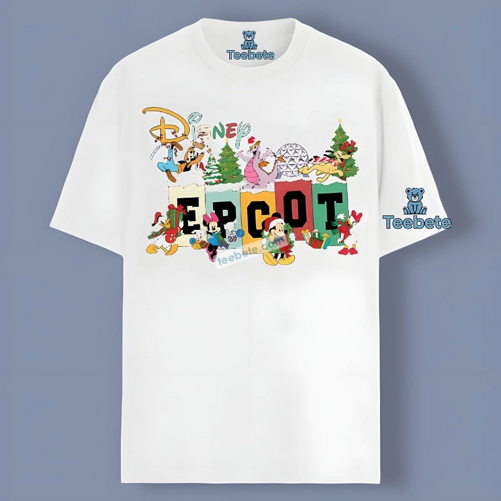 Disney Christmas Epcot Mickey Mouse And Friends Gift Shirt