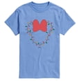 thumbnail image 1 of Disney - Christmas Lights Minnie Head - Men's Short Sleeve Graphic T-Shirt, 1 of 5