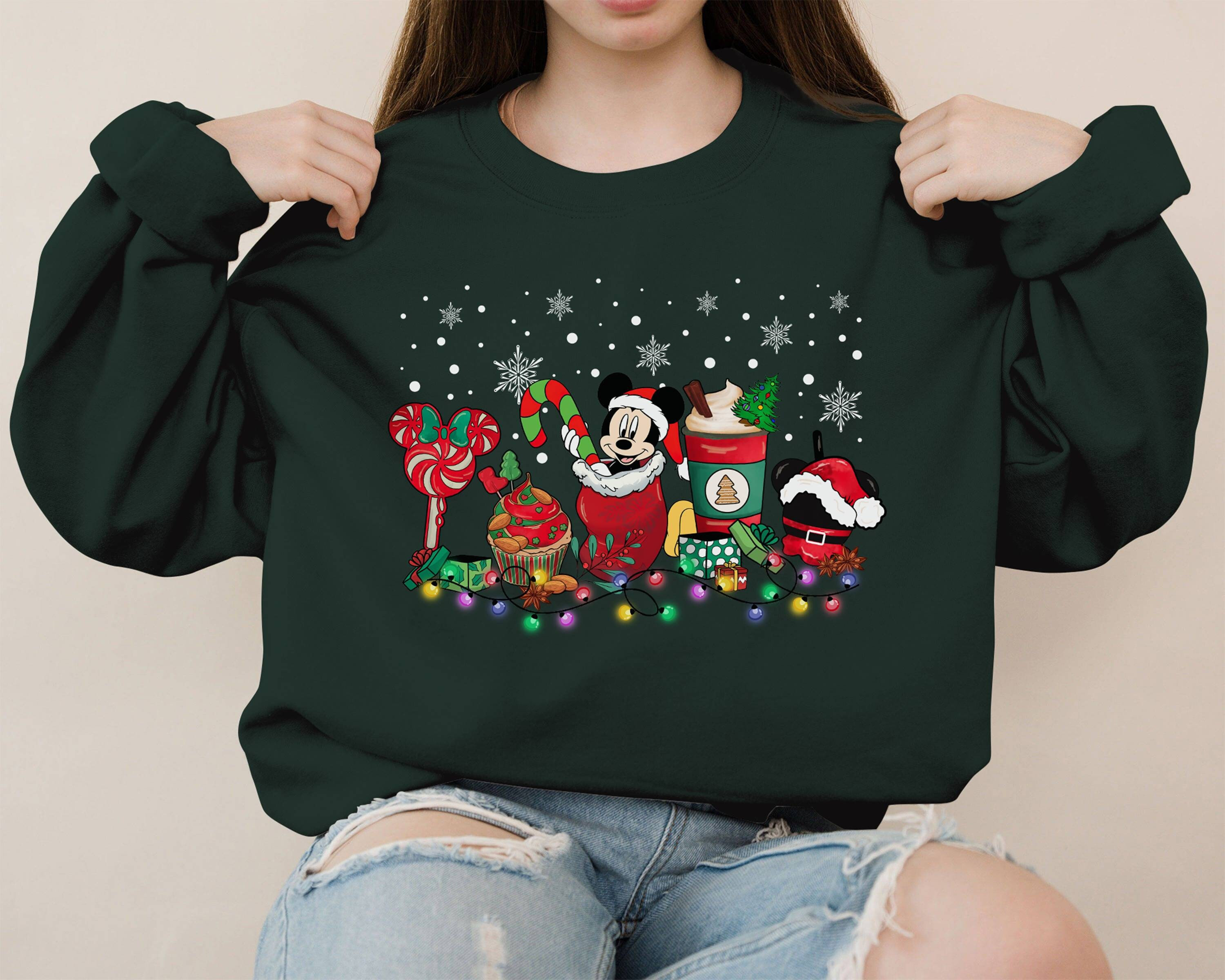 Disney christmas minnie mickey matching christmas disney shirts
