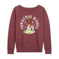 thumbnail image 1 of Disney - Christmas Wishes Tiana - Women's Lightweight French Terry Long Sleeve Shirt, 1 of 5