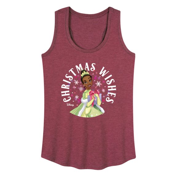 Disney - Christmas Wishes Tiana - Women's Racerback Tank Top