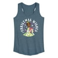 thumbnail image 1 of Disney - Christmas Wishes Tiana - Women's Racerback Tank Top, 1 of 5