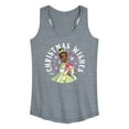 thumbnail image 1 of Disney - Christmas Wishes Tiana - Women's Racerback Tank Top, 1 of 5