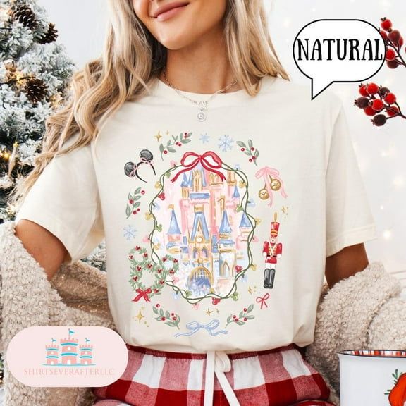Disney Christmas castle Shirt,Mouse Christmas Shirts,Christmas magical Shirts