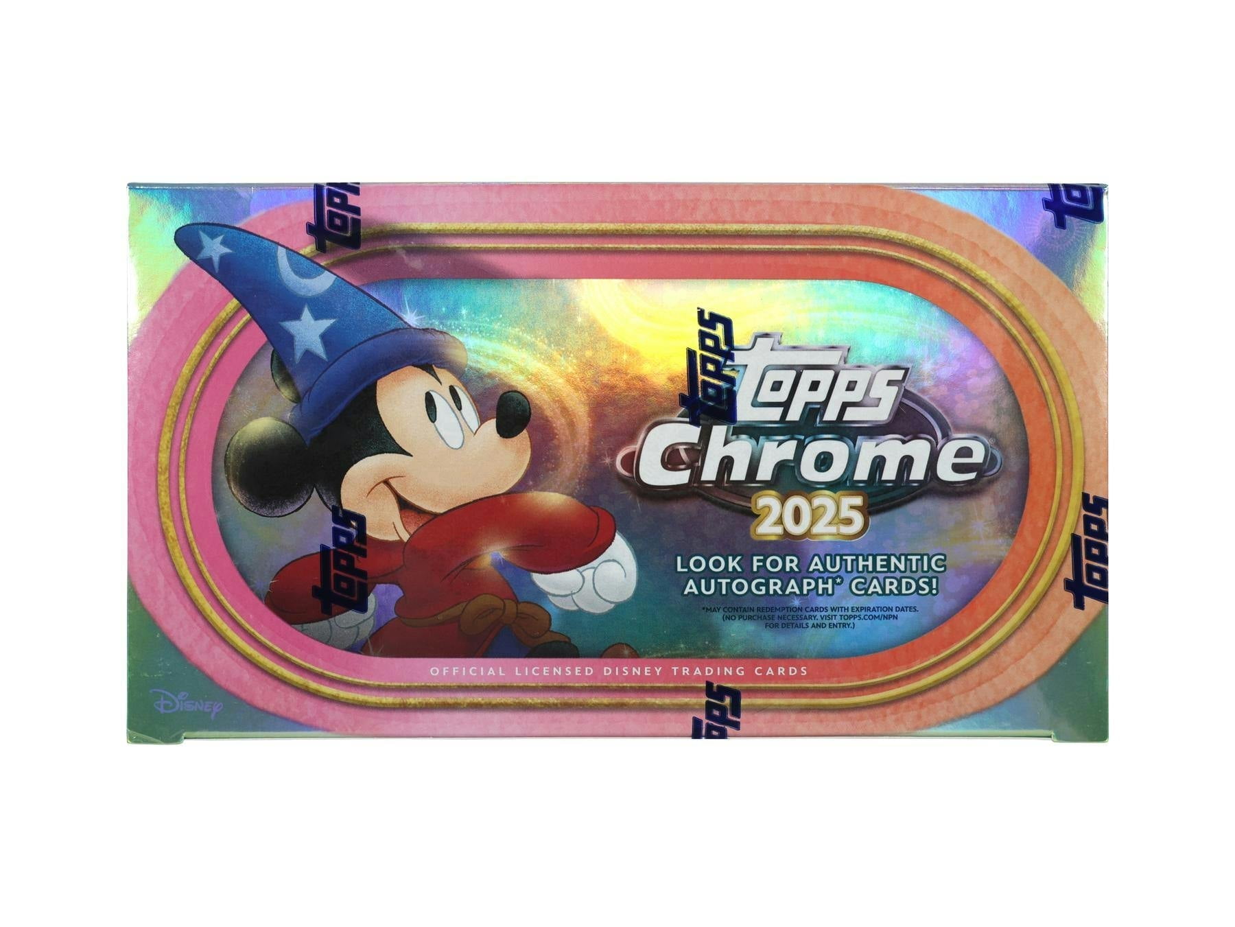 Topps 2025 Disney Chrome Hobby Box - Walmart.com