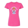 thumbnail image 1 of Disney Cinderella - Blows A Kiss & Hearts - Juniors Fitted Graphic T-Shirt, 1 of 5