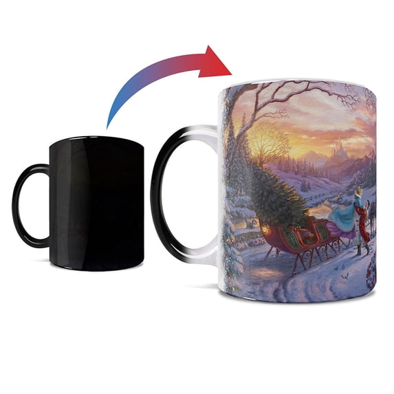 Disney (Cinderella Bringing Home the Tree) Morphing Mugs® Heat-Sensitive Mug MMUG1510