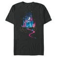 thumbnail image 1 of Disney Cinderella Castle T-Shirt- Short Sleeve Blended T-Shirt for Adults - Customized-Dark Heather, 1 of 5