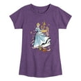thumbnail image 1 of Disney - Cinderella Collage  - Toddler & Youth Girls Short Sleeve Graphic T-Shirt, 1 of 5