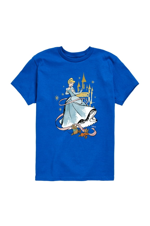 - Cinderella Collage - Toddler & Youth Short Sleeve Graphic T-Shirt