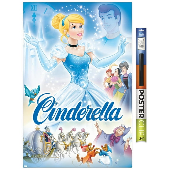 Disney Cinderella - Cover Wall Poster, 22.375" x 34"