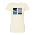 thumbnail image 1 of Disney Cinderella - Expectation Vs. Reality Glass Slipper - Juniors Fitted Graphic T-Shirt, 1 of 5