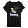 thumbnail image 1 of Disney Cinderella - Follow Your Dreams & Stand Out - Juniors Ideal Flowy Muscle T-Shirt, 1 of 5