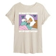 thumbnail image 1 of Disney Cinderella - Head Says Laundry, Heart Says Nap - Women's Oversized T-Shirt, 1 of 5