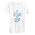 thumbnail image 1 of Disney - Cinderella If The Shoe Fits - Women's Short Sleeve Graphic T-Shirt, 1 of 4