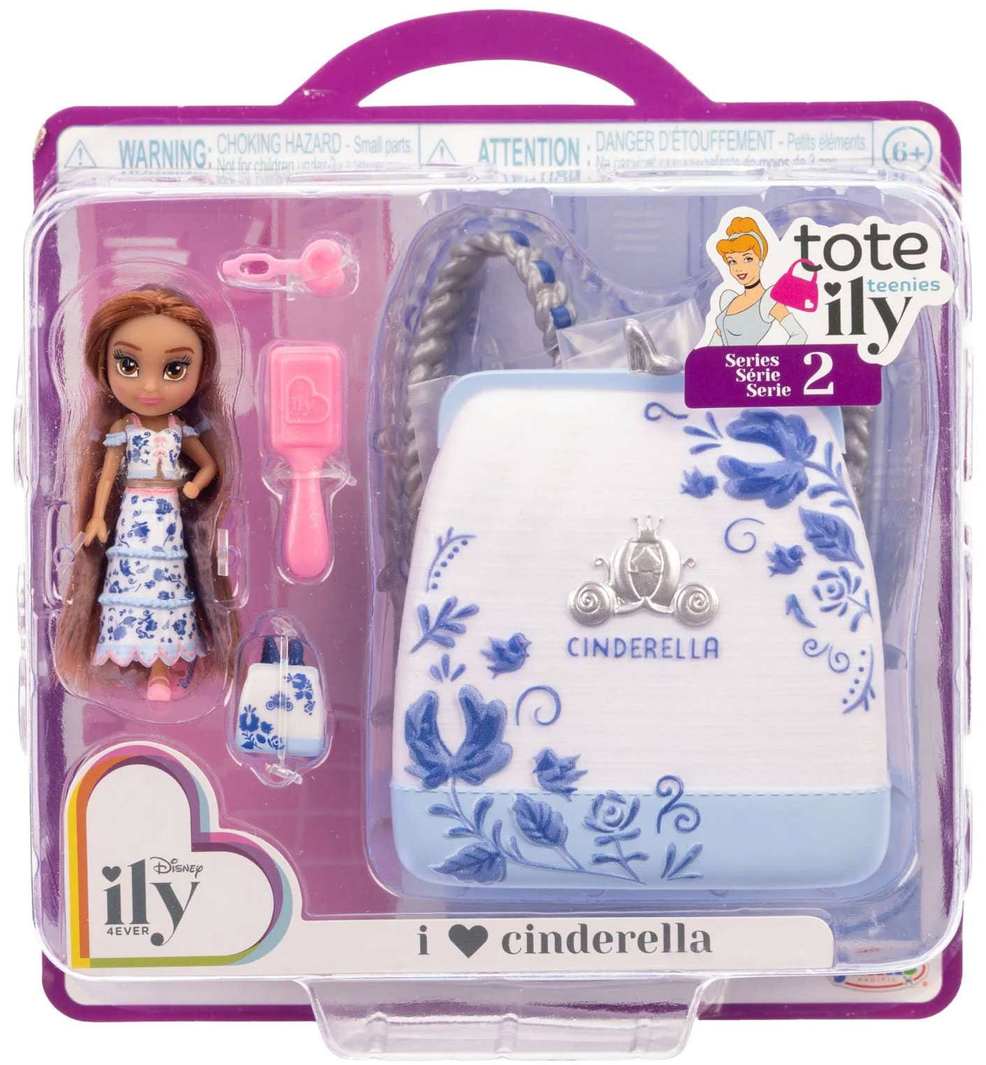 Disney Tote Ily Teenies Series 2 I Love Cinderella Mini Doll