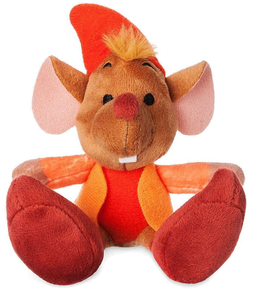 Disney Cinderella Jaq Tiny Big Feet Plush Micro New with Tags