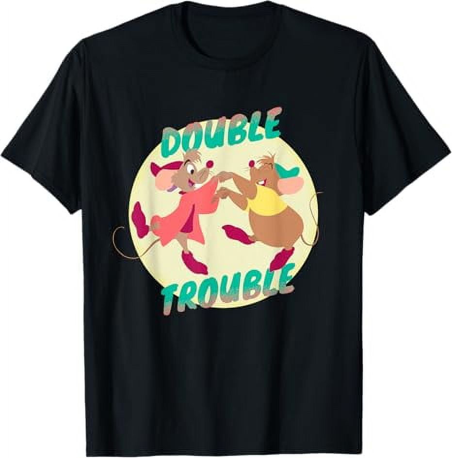 Disney Cinderella Jaq and Gus Double Trouble TShirt