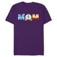 thumbnail image 1 of Disney Cinderella Letters Mother’s Day Birthday Best Mom - Short Sleeve Blended T-Shirt for Adults - Customized-Purple, 1 of 5