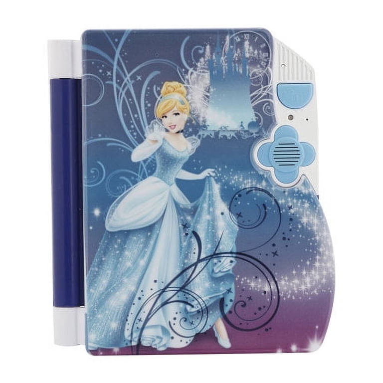 Disney Cinderella ノート　豪華 Disney Cinderella Lockable Password Journal, Pink, 7in x 9in, 100