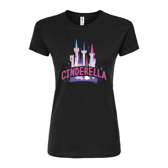 Disney - Cinderella Type - Juniors Fitted Graphic T-Shirt