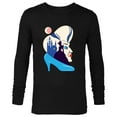 thumbnail image 1 of Disney Cinderella and Lady Tremaine - Long Sleeve T-Shirt for Men - Customized-Black, 1 of 5