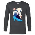 thumbnail image 1 of Disney Cinderella and Lady Tremaine - Long Sleeve T-Shirt for Men - Customized-Charcoal Heather, 1 of 5