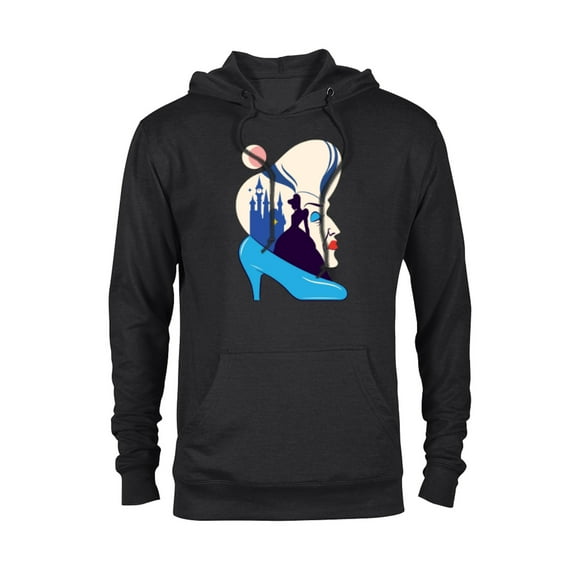 Disney Cinderella and Lady Tremaine - Pullover Hoodie for Adults - Customized-Black
