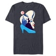thumbnail image 1 of Disney Cinderella and Lady Tremaine - Short Sleeve Blended T-Shirt for Adults - Customized-Navy Heather, 1 of 5