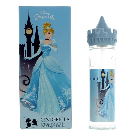 Disney Cinderella by Disney Princess, 3.4 oz Eau De Toilette Spray for Girls