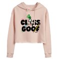 thumbnail image 1 of Disney - Class Goof - Juniors Cropped Pullover Hoodie, 1 of 4
