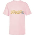thumbnail image 1 of Disney Classic Dumbo Baby Circus Elephant - Short Sleeve T-Shirt for Kids - Customized-Soft Pink, 1 of 5